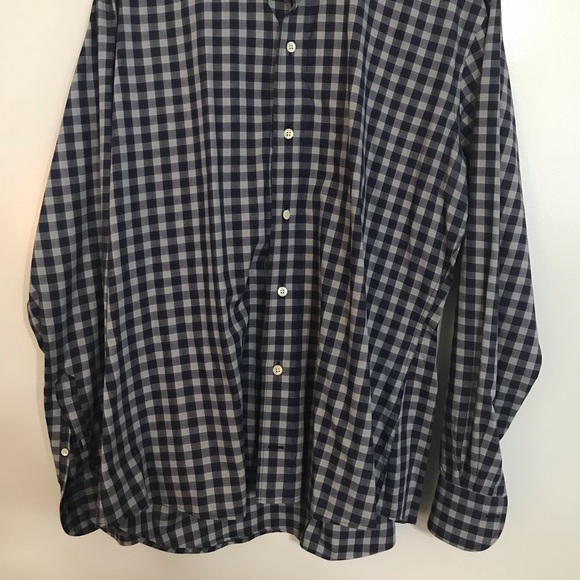 Ledbury Men’s L Long Sleeve Dress Shirt Button - Picture 4 of 5